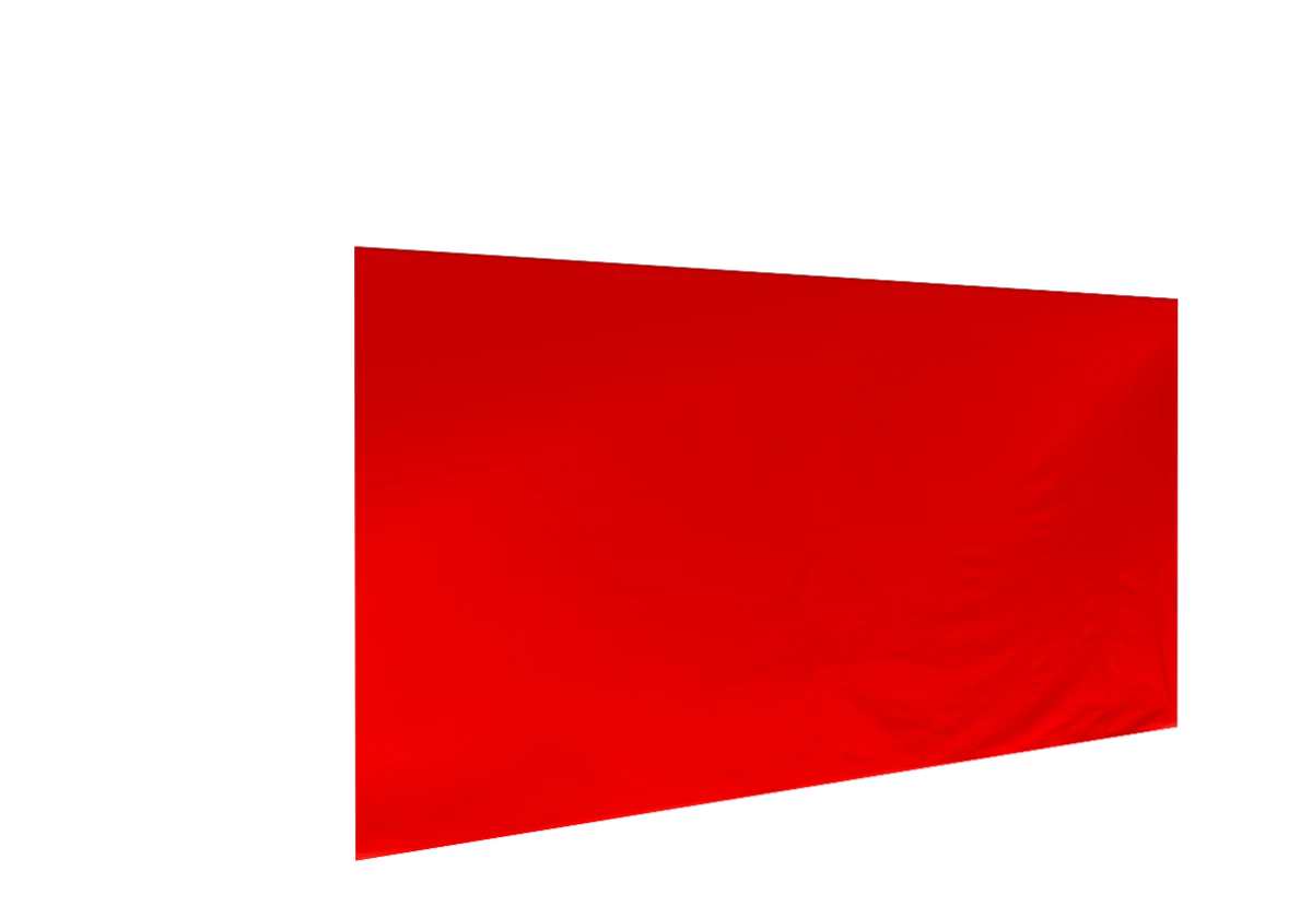 Seitenwand gschlossen 520/gm2, 4.5m, rot